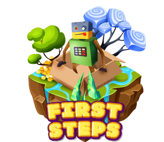 Learn coding will be easy so let's start with the simple movement to be familiar with the game.